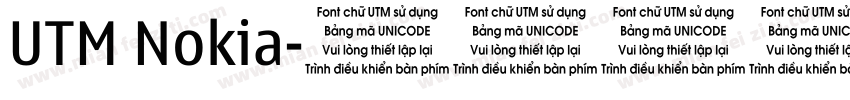 UTM Nokia字体转换